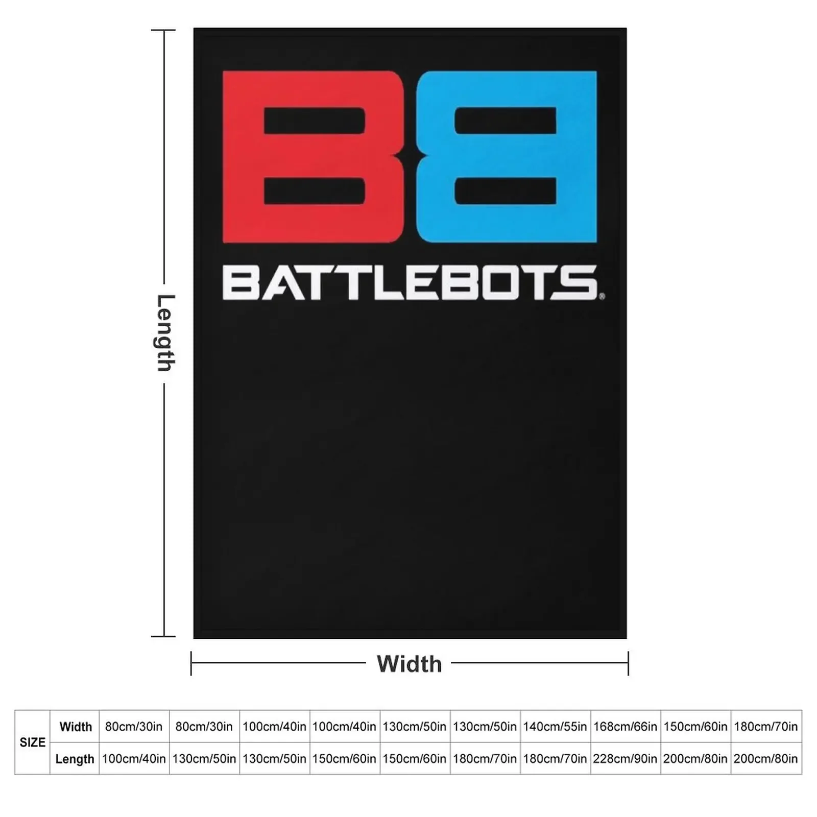 BATTLEBOTS Throw Blanket Sofas Designers Softest Bed covers Blankets