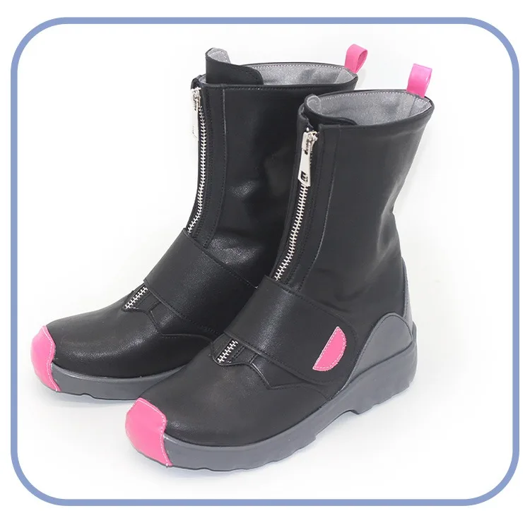 Tetoo Cosplay Shoes Halloween Carnival Boots PU Shoes Anime Accessories Cosplay Prop Custom Made