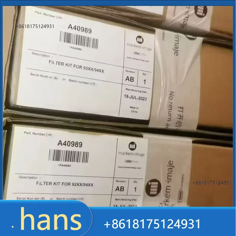 2026 Factory Direct Sales New Markem-Imaje Spare Parts Imaje ENM40989 Filter Kits A40989 Whole Set for 9232 9410 Cij