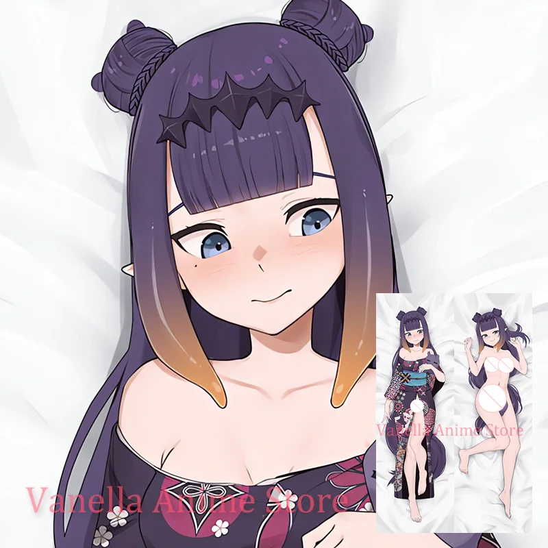 

Dakimakura Ninomae Ina’nis Anime Double Sided Print Life Size Body Pillow Cover Pillowcase