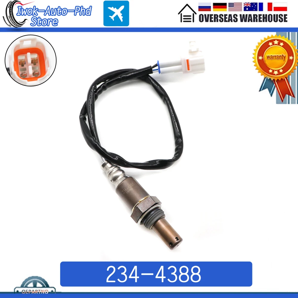 234-4388 High Quality Rear Air Fuel Ratio Sensor Lambda O2 Oxygen Sensor For Suzuki SX4 2007 2344388 18213-65J12 Downstream