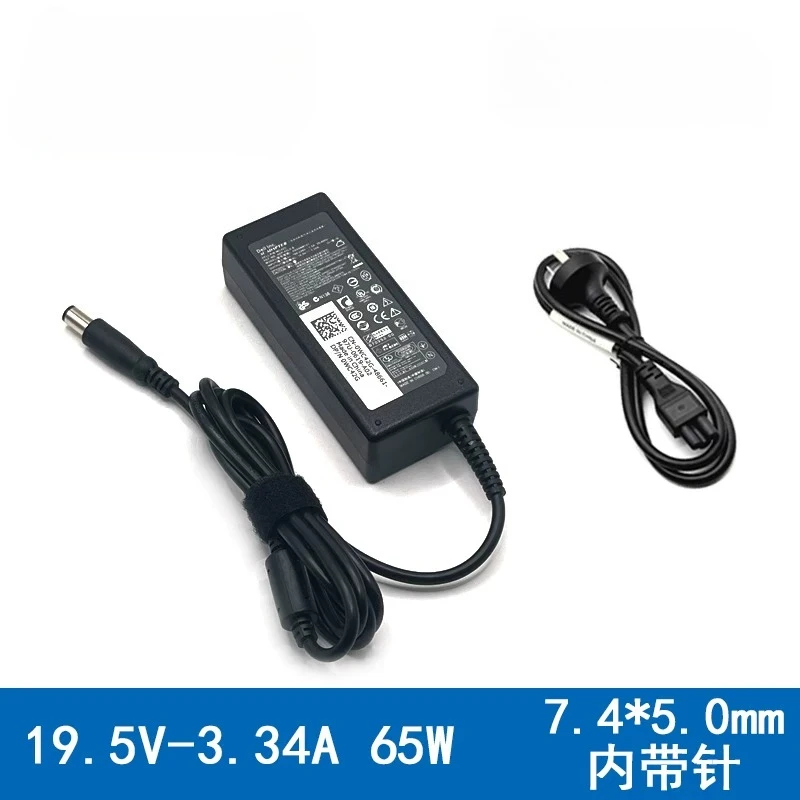 Original 65W 19.5V3.34A 7.4*5.0mm Laptop Charger for E74200 E7440 N4010 N4030 E7240 E7250 E7450 Laptop Power Supply