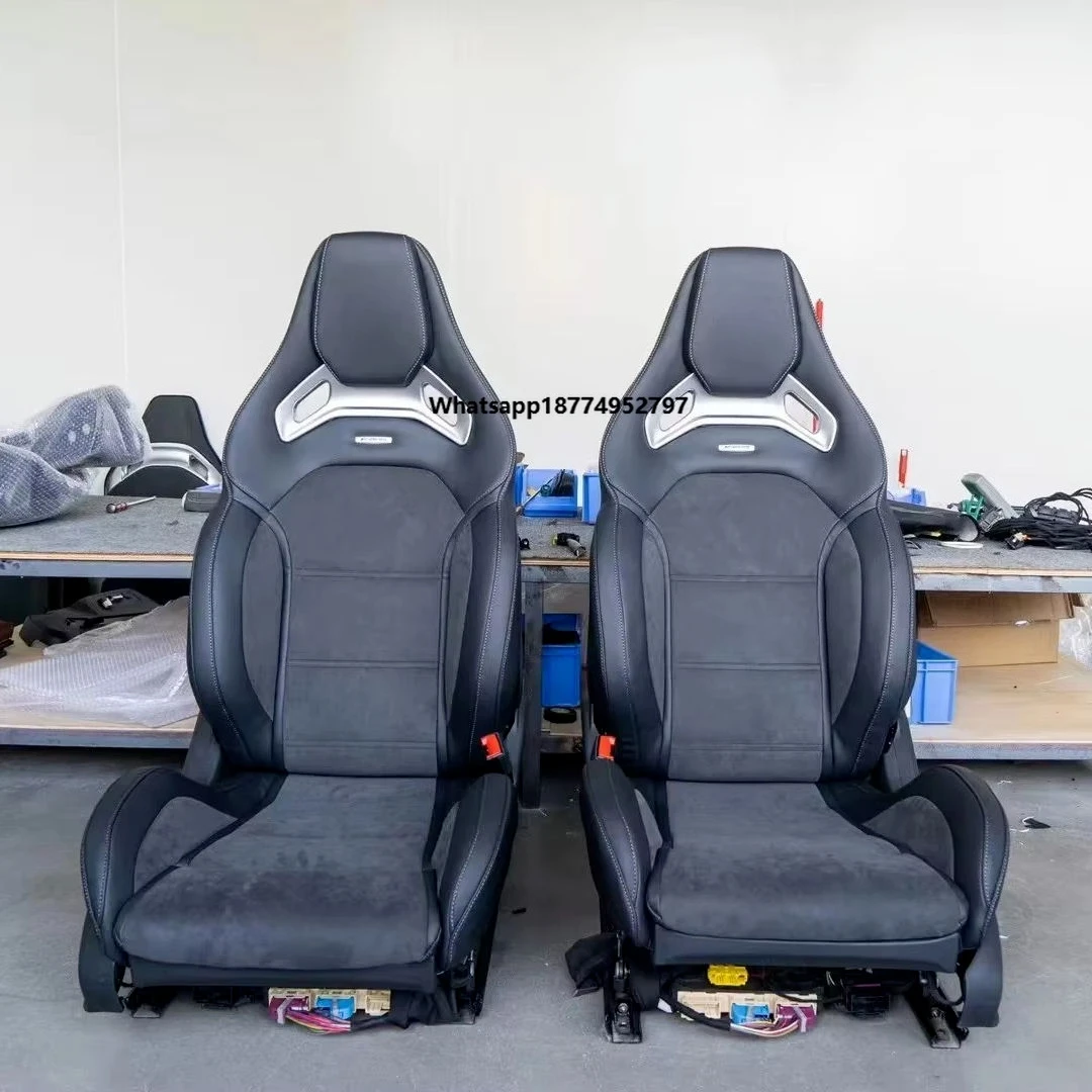 C-Class W205/C63AMG/C43AMG  Diamond Grid Bucket Chair  Seat Track Edition Seat