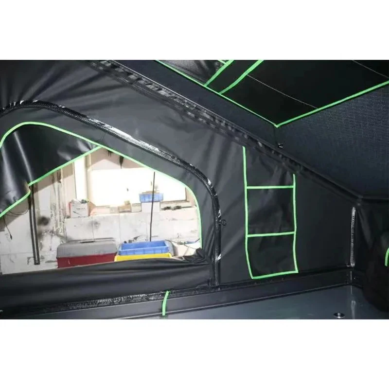 Automatic-Up Roof Top Tent Camping Outdoor Easy-To-Build Rooftop Tent 2-3 Person