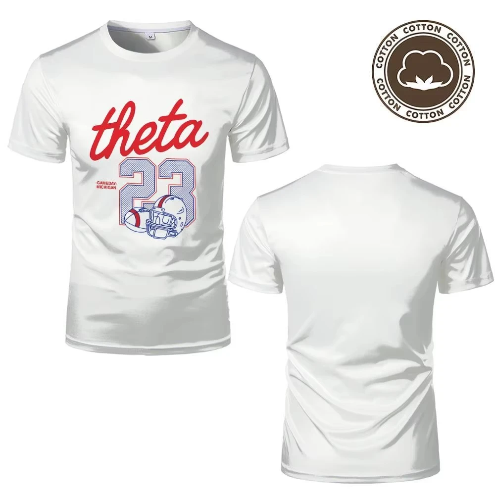 트렌디 캐주얼 Y2K 스트리트웨어 패션 빈티지 반팔 탑스 아메리칸 컬리지 스타일 프린트 티셔츠 남녀 공용