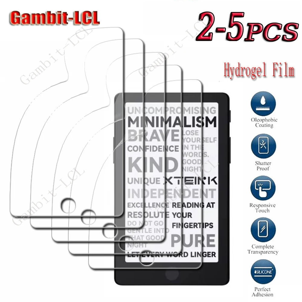 HD Vollhydraulischer Hydrogel-Film für XTEINK X4 Pro 4,3 Zoll E-Ink E-Book-Reader ON XTEINKX4Pro Schutzfolie Bildschirmabdeckung