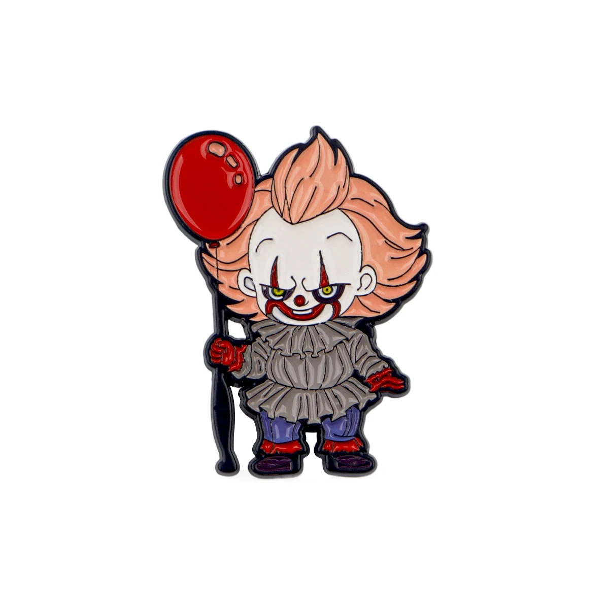 Halloween Clown Lapel Pins for Backpacks Manga Briefcase Badges on Backpack Brooch for Clothes New Fashion Accessories image 2