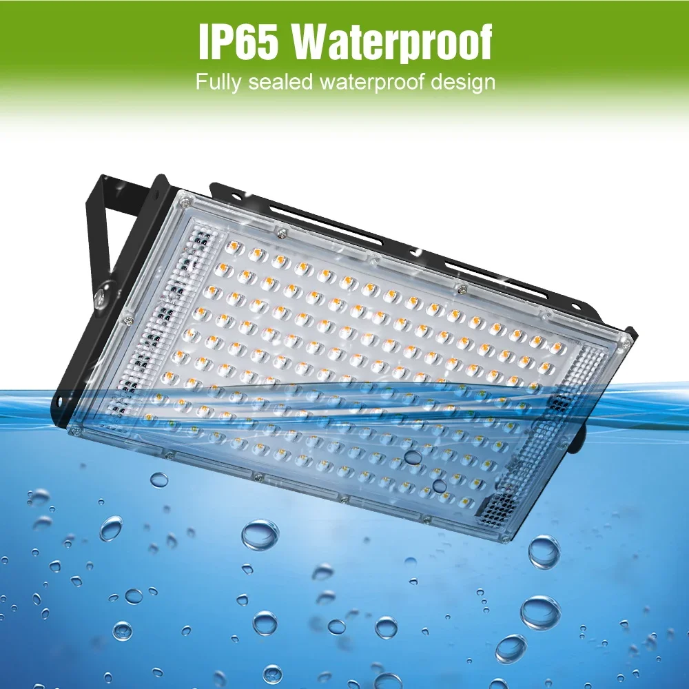 200W Full Spectrum LED Grow Lights Indoor Hydroponic Planting Lamp Greenhouse Tent Flower Seeds Growth Box Cultivation Lighting