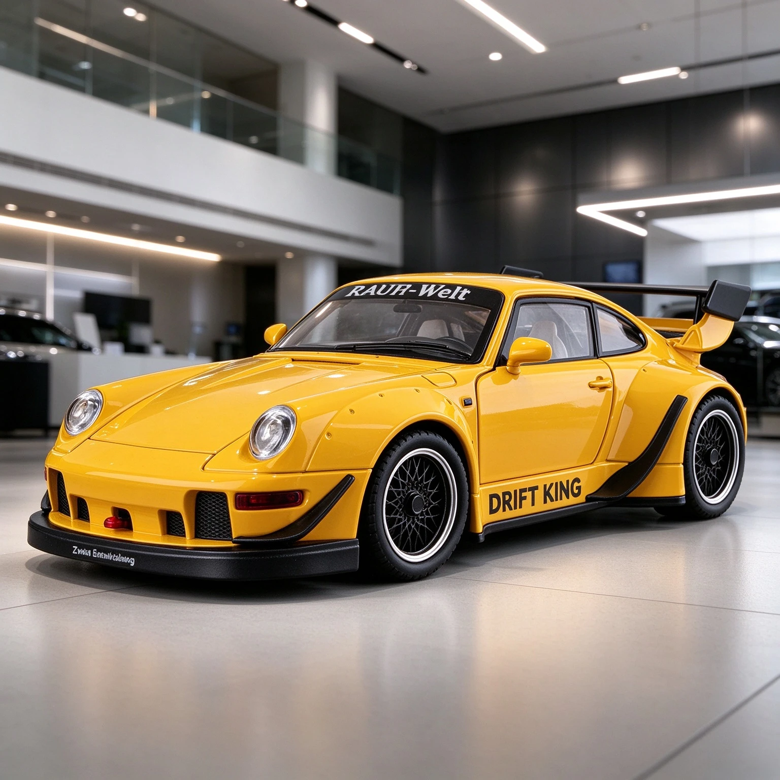 1:22 RWB 993 Toys Model Car Alloy Diecasts Model Vehicle with Light Sound Super Sport Car for Boy Birthday Gifts