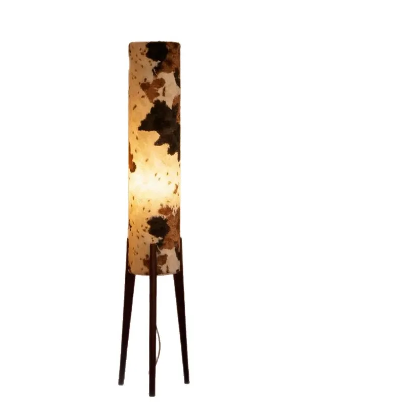 Living room floor lamp, medieval background wall decoration atmosphere lamp, advanced sense c