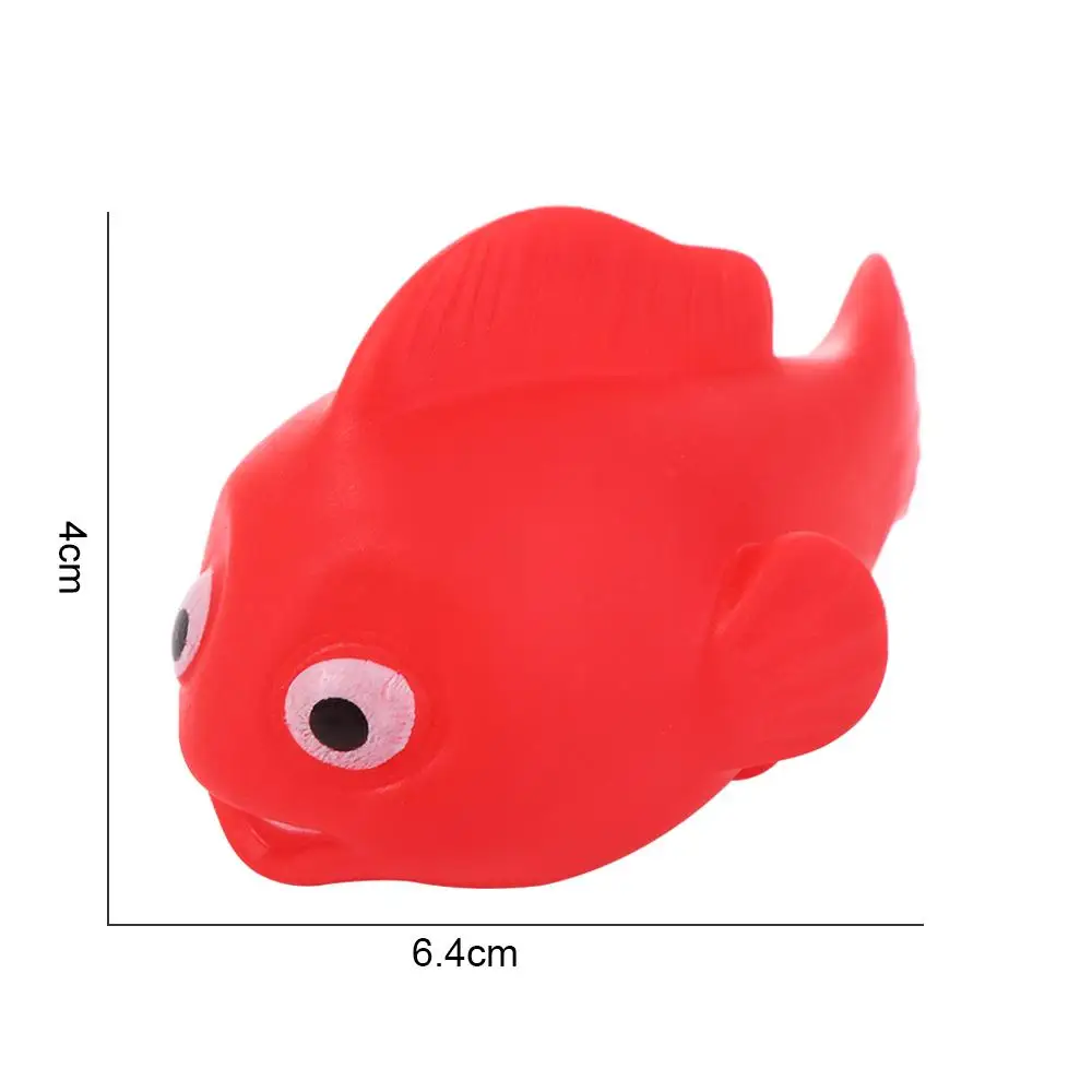 Para crianças bonito som estridente colorido squeeze crianças brinquedos de banho natação água brinquedos float chuveiro brinquedo brinquedos de banho do bebê