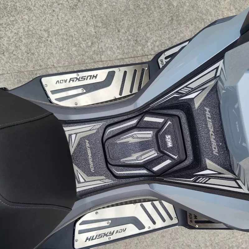 Motorcycle Tank Pad Gas Tank Traction Pads Fuel Tank Grip Side Decorative Sticker Protector Decal For SYM ADX300 ADX 300 adx-300