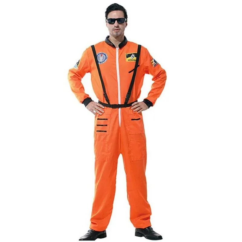 

Взрослый мужской космический шлем космонавт косплей костюм Хэллоуин маскарад пилоты боевой костюм инопланетянин космонавт нарядное платье lf [5