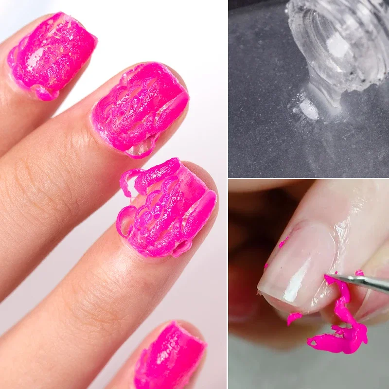 AWStorG 15ML Magic Remover  Fast Nail Gel Polish Clean UV Soak Off Semi Permanent Varnish Nail Art Removal Tools Manicur