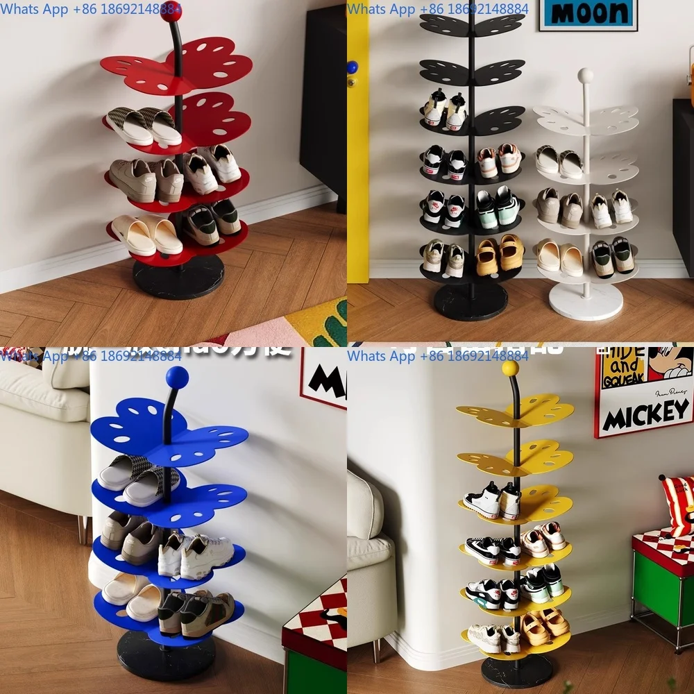 

Shoe Rack Multi Tier Simple Indoor Entryway Storage Cabinet for Home Use Narrow Design