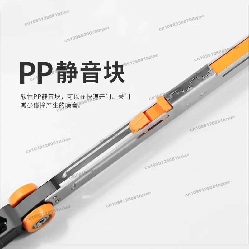 吊り下げ式スライドドア、キッチン用スライドレール、木製吊り下げレール、120kg対応スライドレールアクセサリー、吊り下げ式