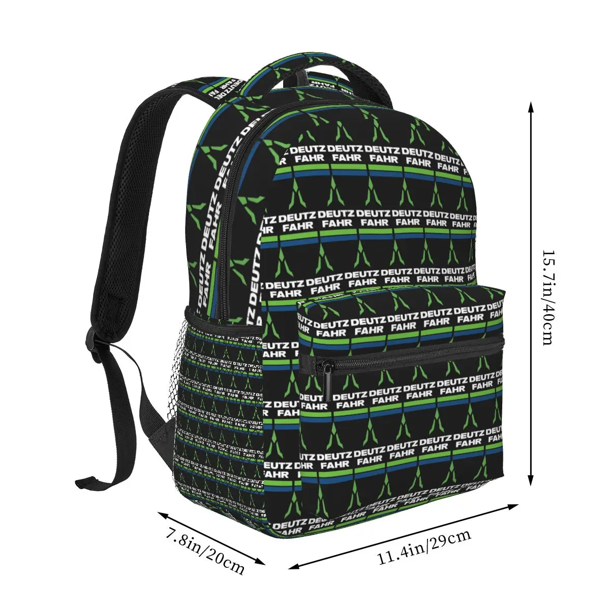 Best Seller Deutz Fahr Logo Merchandise Essential Backpack Student Boys Girls BookBag Kids School Bag Shoulder Bags Men Women