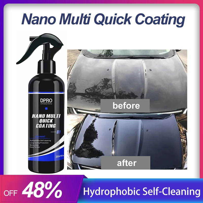 

Dpro Car Polish Coating Nano Ceramic Car Quick Coating Spray Lliquid Glass Ceramic Paint Care Polishing Paste Car Detailing M-B