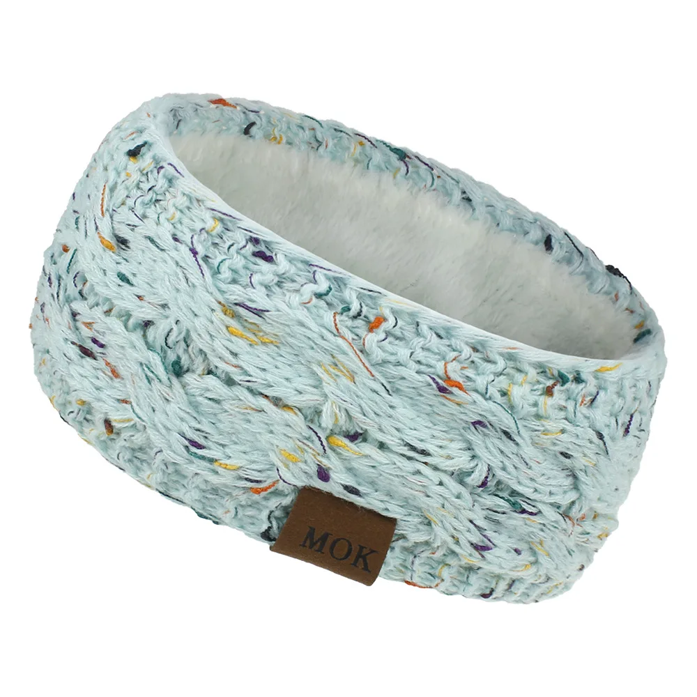 Neue Plüsch Stirnband Winter Warme Breite Elastische Haarband Feste Breite Turban Ohr Wärmer Haarband Weiche DIY Haar Zubehör Kopfbedeckungen – Detail 6