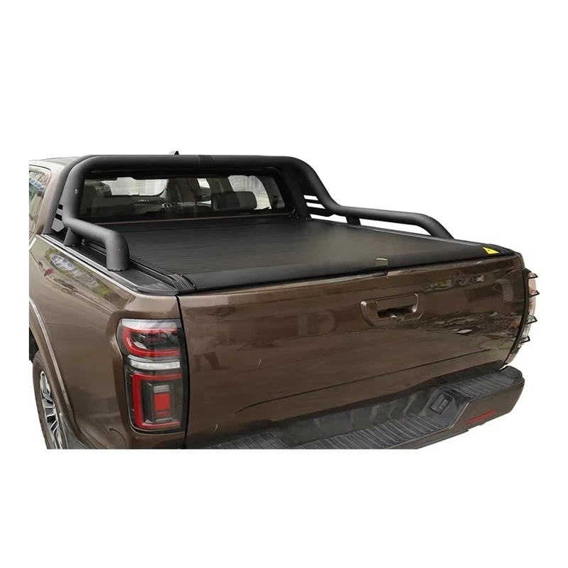 

Aluminum Retractable Pickup Tonneau Cover Truck Bed Roller Lid Tonneau Cover Manual Password Lock Cover Changan Hunter F70