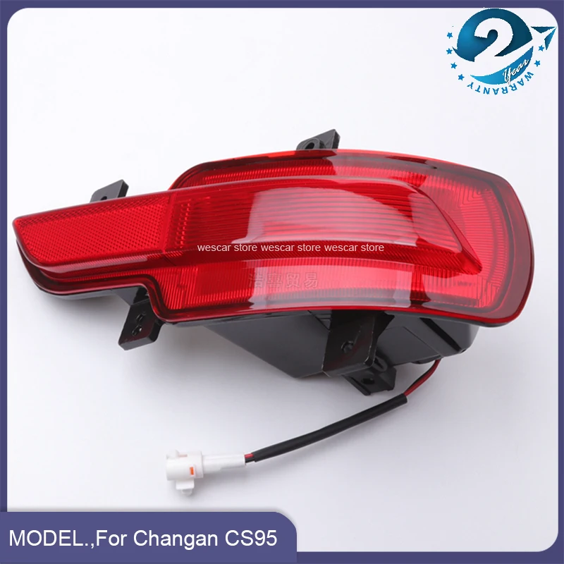 For Changan CS95,Car Rear Fog Lamp Rear Bumper Light