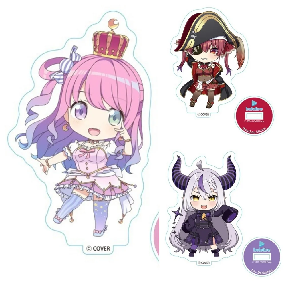 

10CM Charm Anime hololive VTuber Acrylic Stand Model Cosplay Characters Ornament Accessories Goods Collection Gifts