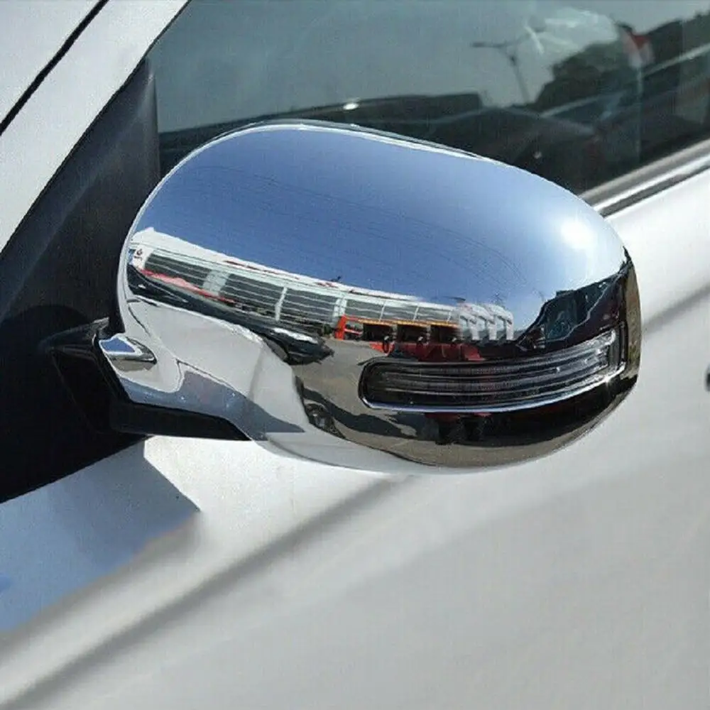 

Chrome Side Mirror Cover With Turn Signal Cutout For Mitsubishi Outlander 13-19 Premium Parts