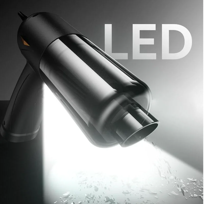 

Сверхмощный мини-ручной автомобильный пылесос | Беспроводной, перезаряжаемый и портативный для быстрого удаления пыли | Высокоскоростной дом и