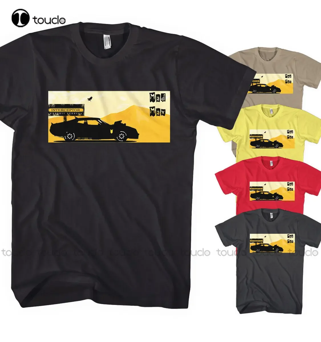 

* Mens T-Shirt Mad Max Car Interceptor Hot Rod Movie Fury Movie New Xs-5Xl Christian Shirts For Women Fashion Tshirt Summer