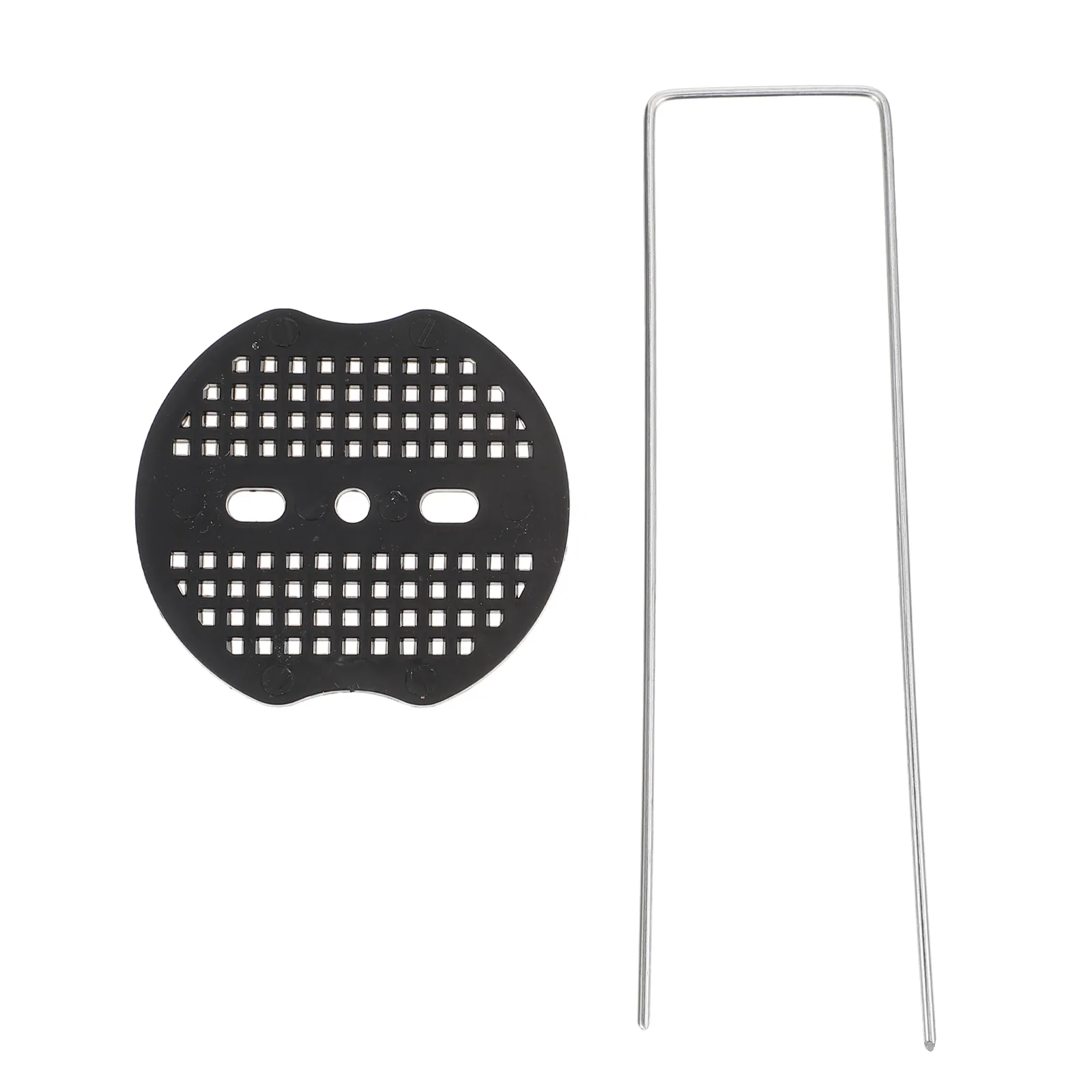 

40 Pcs U Shaped Turf Nails Garden Pegs Gaskets Securing Stakes Plastic Sod Pin Staples High Quality Easy Use Practical Design