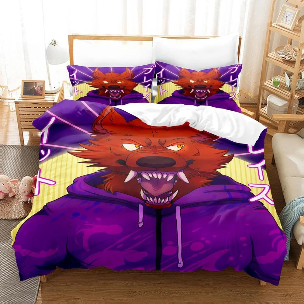 

3D Print Anime Pyrocynical Bedding Set Single Twin Full Queen King Size Bed Set Adult Kid Bedroom Duvetcover Set Home Textile