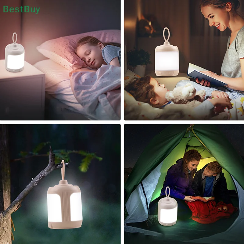 New Mini Outdoor Camping Lamp Atmosphere Lamp USB Charging Led Super Bright Lighting Tent Lamp Portable Table Lamp