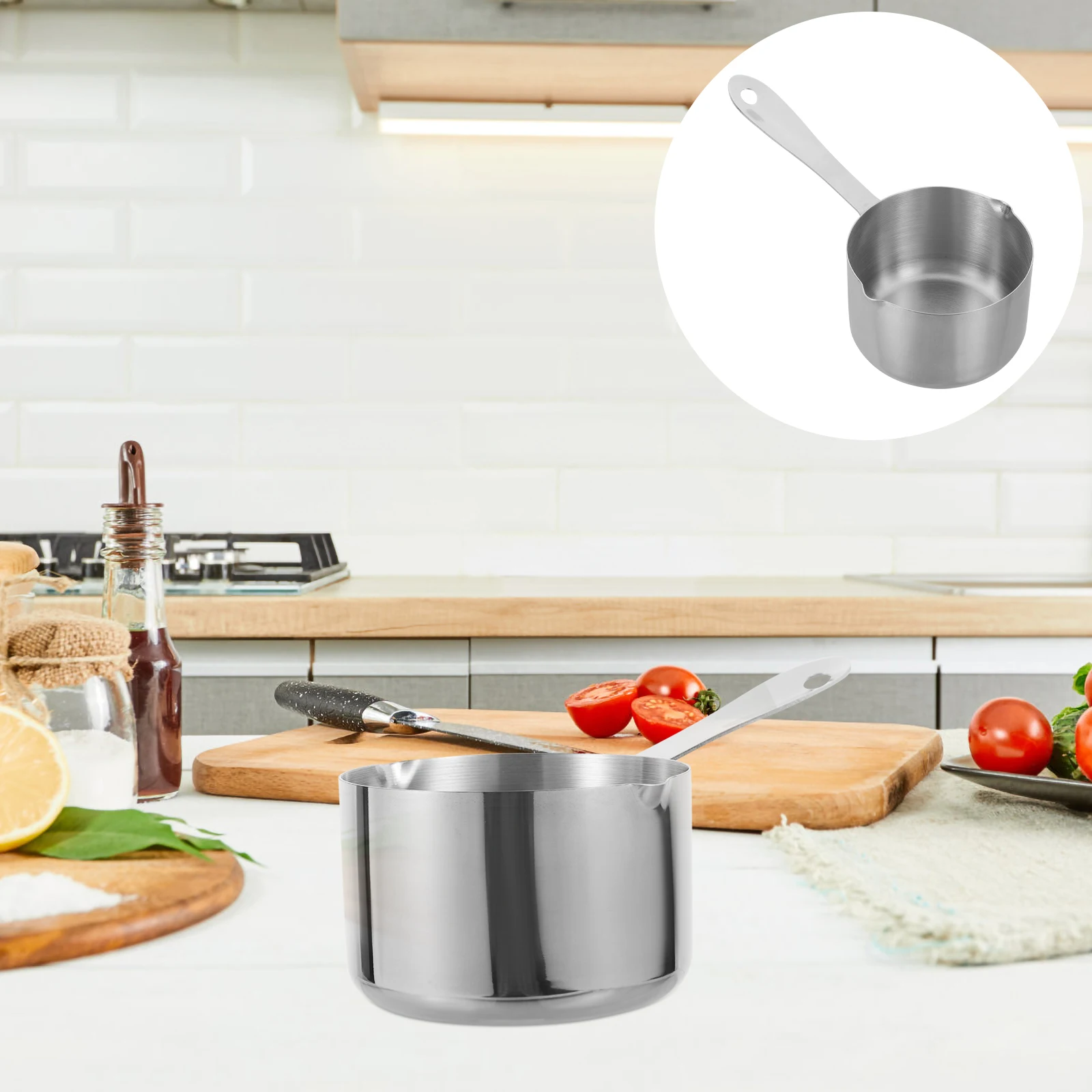 

Small Milk Pot Nonstick Fry Lightweight Portable Easy Clean Cooking Pans Small Milk Frying Pan Breakfast Pan Kitchen Barware