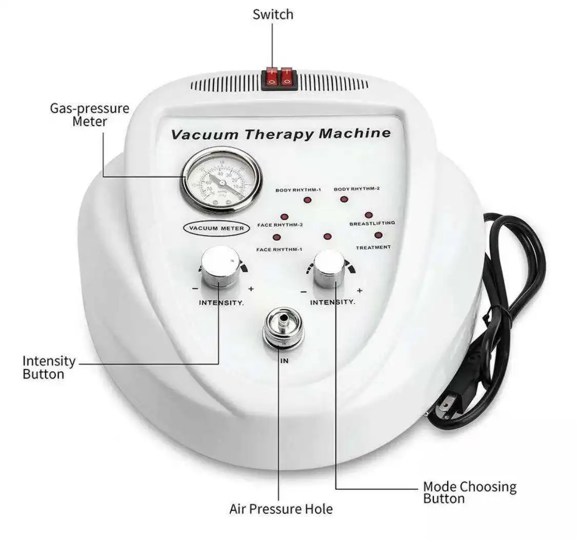 Vacuum lift massage body shaping and breast augmentation, buttock breast augmentation device cup