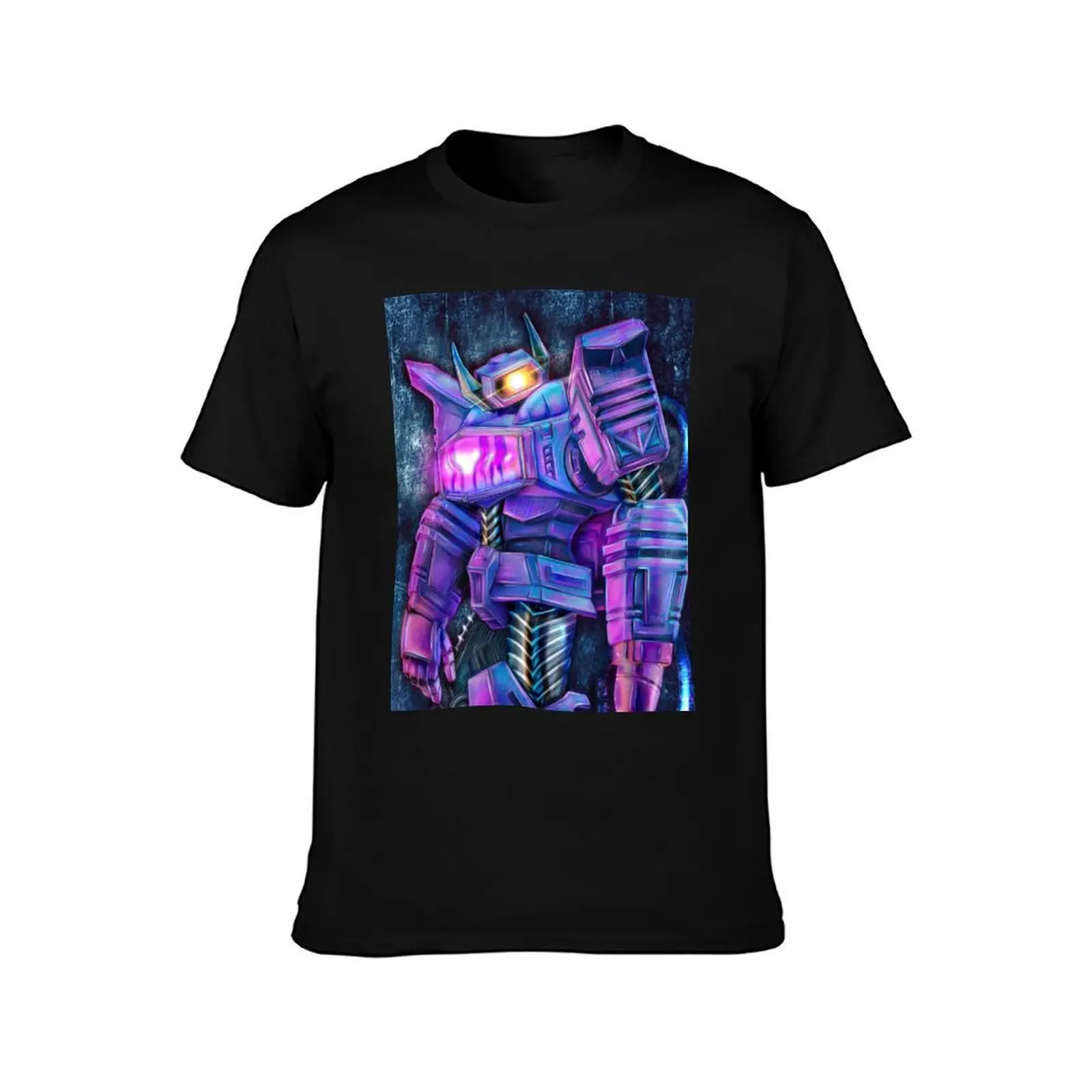 cyberpunk shockwave : T-Shirt Sports Casual Short Sleeve Cotton Tee T-Shirt