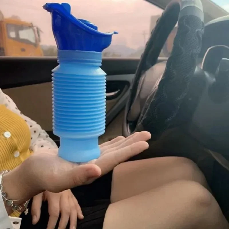 1-5Pcs Car Adult Urinal Portable Shrinkable Personal Mobile Toilet Potty Pee Bottle For Outdoor Auto Travel Traffic Camping view 3