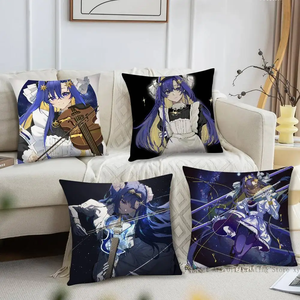 Voyager Animated Game R-Reverse 1999 Pillow Case Fashion Square Pillowcase Bedroom Sofa Room Ins Decoration Leisure