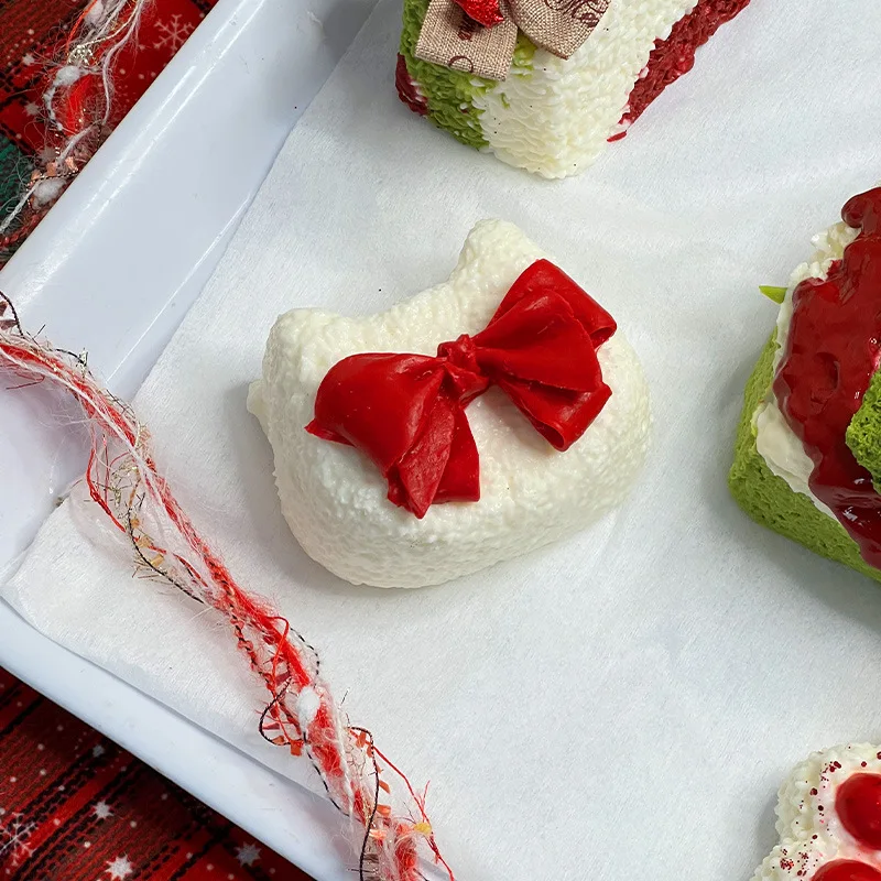 ZOCO عيد الميلاد سيليكون قرصة عيد الميلاد سلسلة قرصة لطيف سوبر الضغط سوبر لينة انتعاش بطيء محاكاة الغذاء اللعب قرصة