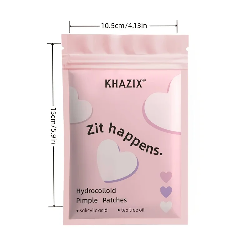 216PCS/1080PCS Multicolored heart-shaped acne patches, specially designed to cover pimples and blemishes. A great photo prop.