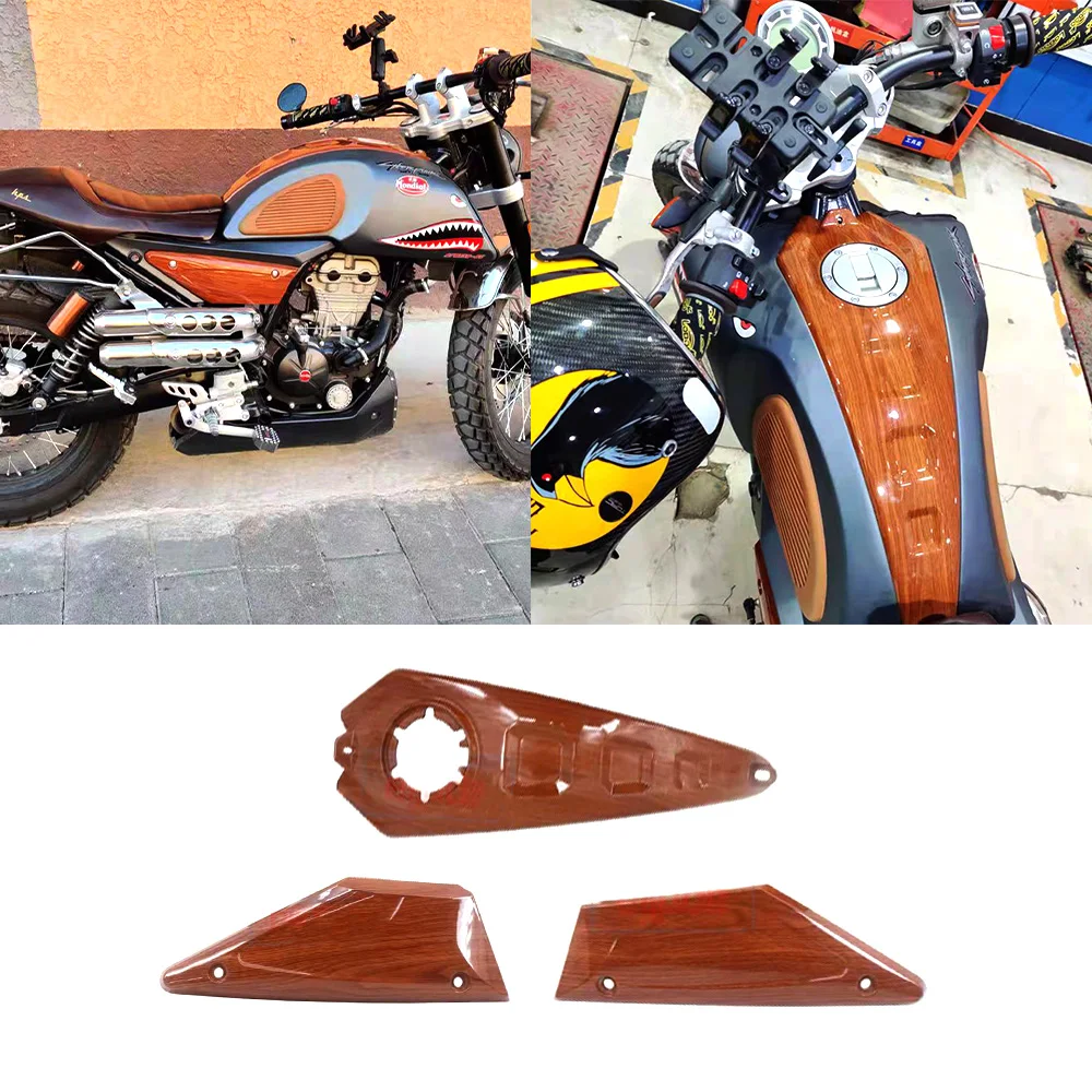 For Mondial Hipster 125 Side Cover Decorative Shell Left And Right Guards Side Panels Motorcycle Accessories Fuel Tank