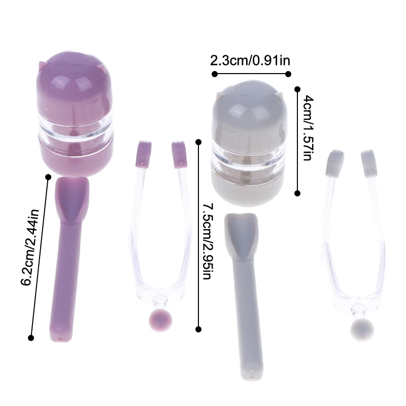 Outil portatif de bâton d'aide à l'usure de lentille de Contact avec la boîte de rangement, l'entretien supprimer la tige d'aspiration de pincettes, Clip souple en Silicone