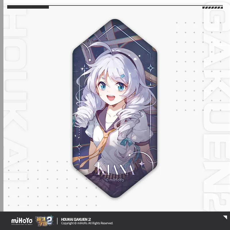 2025 أنيمي هوكاي غاكوين 2 الضوء المتدفق في سلسلة فورية شارة قلادة كيانا رايدن مي برونيا باجي المفاتيح ميهويو هدية #2