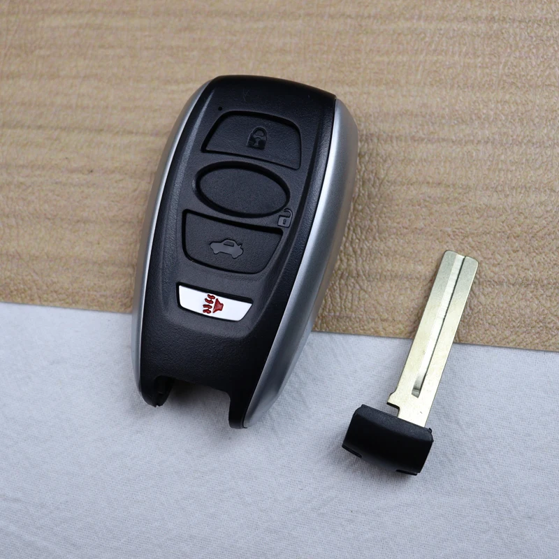 

3 4 Buttons Car Key Housing Key Case Shell for Subaru Impreza Forester WRX Outback XV Crosstrek 2018+ BRZ Legacy