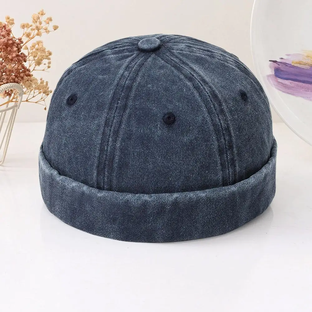 البطيخ على شكل قبعة عادية المالك قبعة الشارع البطيخ الجلد المد القبعات دون حافة الرجعية قبعة بتصميم هيب هوب الرجال والنساء قبعة عالمية #6