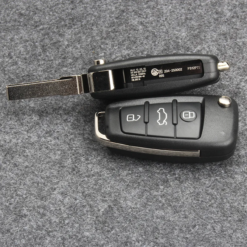 Benma- for 5pcs/ Audi car key shell A4, A6 car remote control key shell