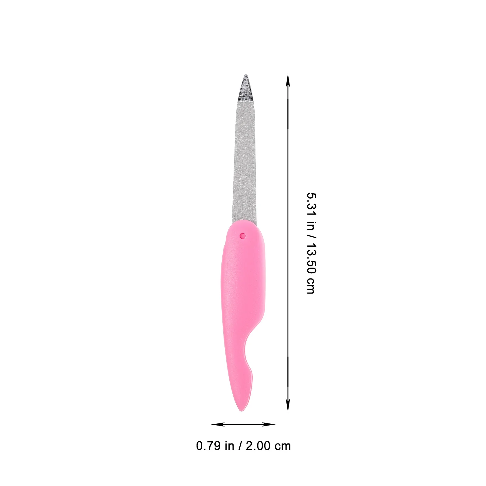 

6pcs Files Folding Design Premium Manicure Pedicure Tool Stainless Steel File Strips For Nail Shaping Polish Buffing Nail Art