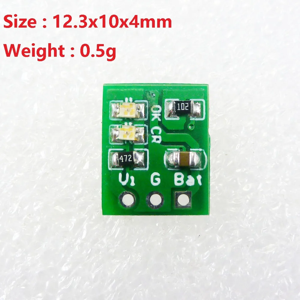 DD08CRMB DC 4.5V-8V 1A Mini Lithium Battery Charger Module Li-ion 18650 Solar Board RC Remote Control Toy Charging Module