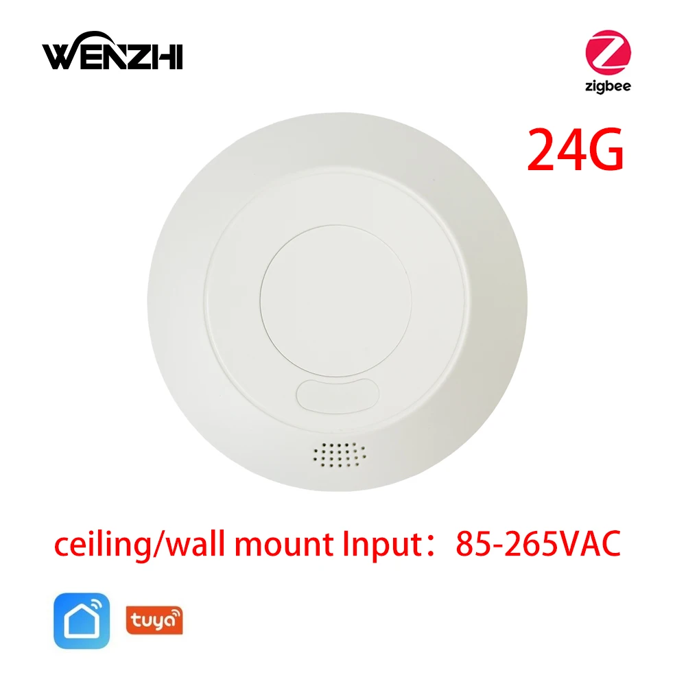ZigBee/Wifi MmWave Radar Menselijke aanwezigheid Bewegingssensor Lichtschakelaar Helderheidsdetectie 110/220V Tuya Smart Life Domotica