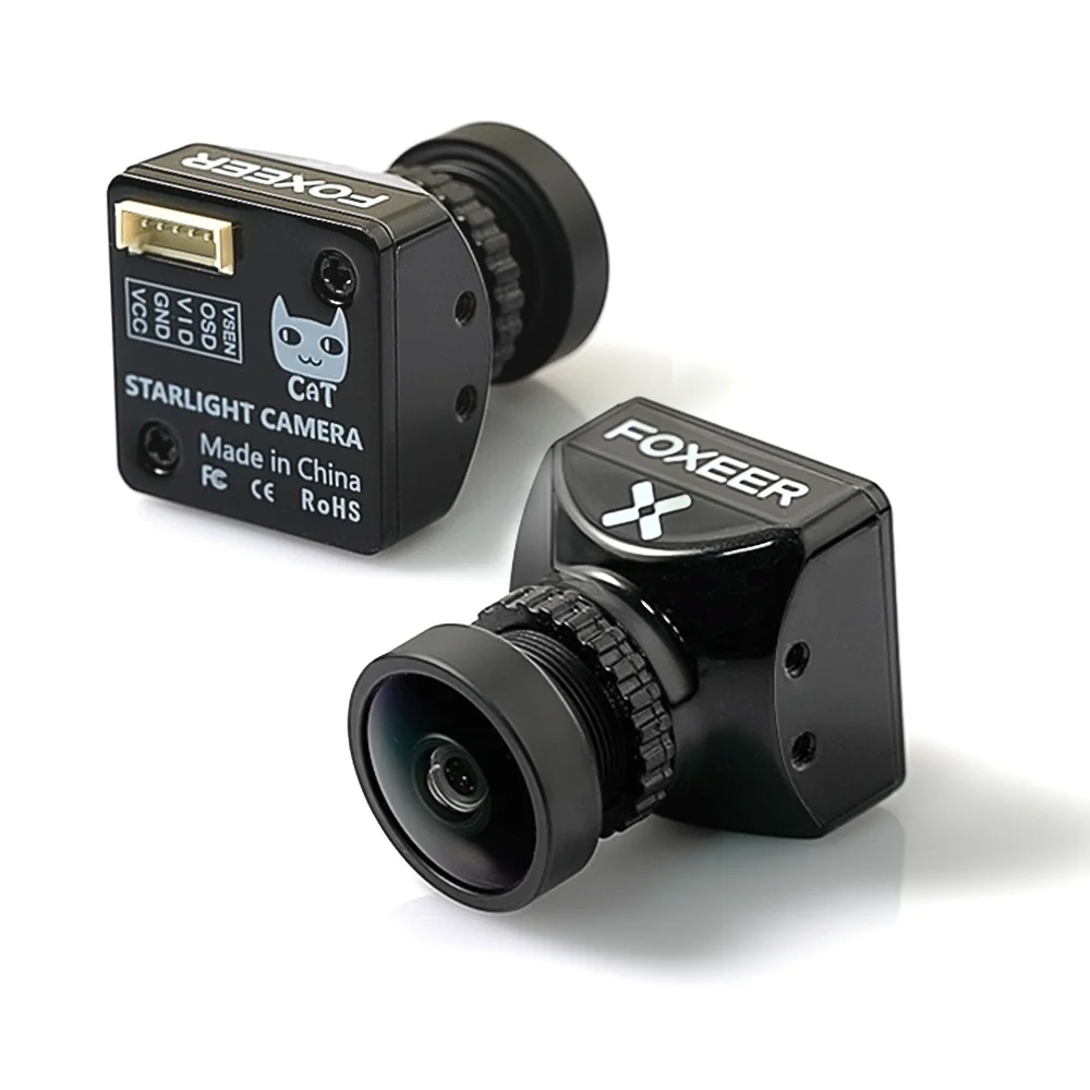 폭시어 미니 캣 / 마이크로 캣 4 1200TVL 스타라이트 0.00001Lux FPV 카메라 저지연 저소음 FPV 카메라 RC 모델용