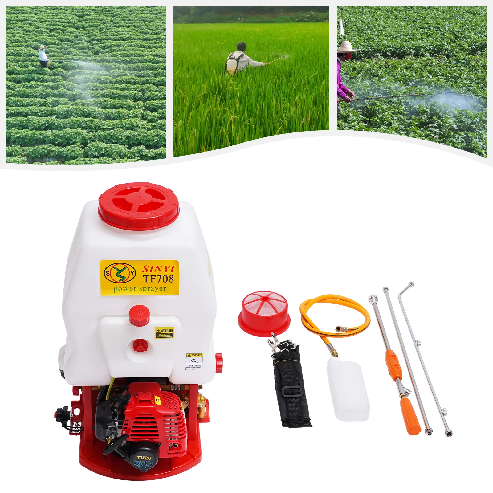 

High-powered Backpack Sprayer Portable Knapsack Atomizer 20L Backpack Garden Sprayer Kill Insects Disinfect